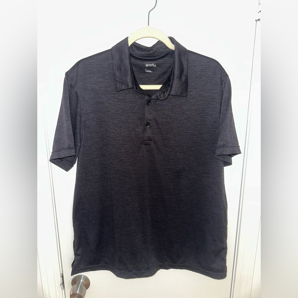 ZELLA Men’s Black Polo Shirt